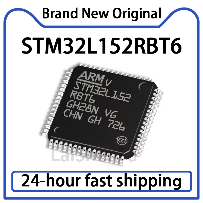 1PCS STM32L152RBT6 Package LQFP-64 32-bit Microcontroller MCU Original in Stock