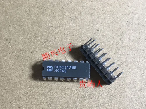 

Free shipping CD40147BE CD40147 IC 104BCD 10PCS