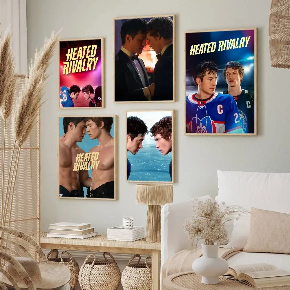 Popular TV Heated Rivalry Poster Decorative Paintings Suitable For Living Rooms Bedrooms Offices And Bars