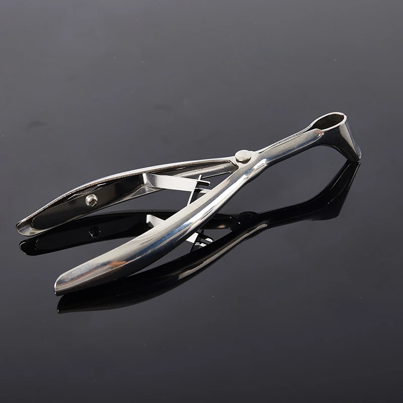 Adult Kids Two Styles Nose Mirror Ear Canal Dilator Stainless Steel Speculum Nostril Nose Pliers Nasal Dilator