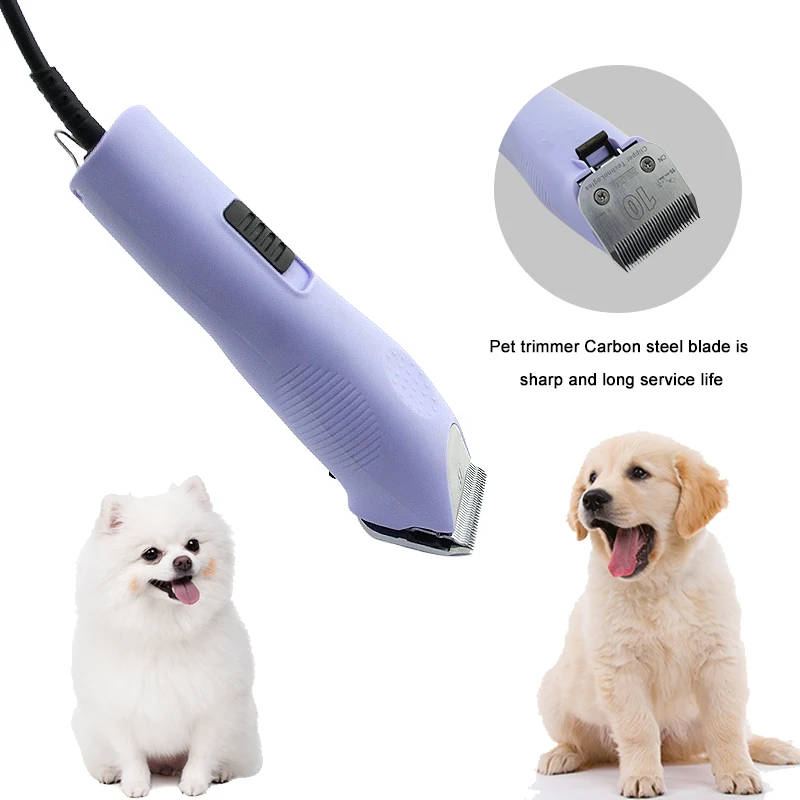 Smart Dog Grooming Shaver Machine with Cleaning Scissors Nylon Material Pet Hair Clipper Trimmer