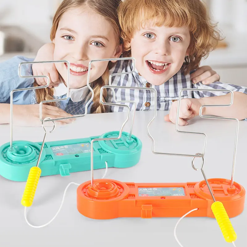 2023 Hot Electric Montessori Roller Game Toy Electric Bump Touch Maze Game Classic Wire Maze Toy For Children Kid Toddlers