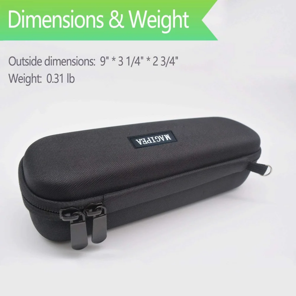 حقيبة حمل صلبة لفرشاة الأسنان B، تناسب فرشاة الأسنان -B 1000، 2000، 3000، 3500، 1500، جيب شبكي للملحقات أ #4