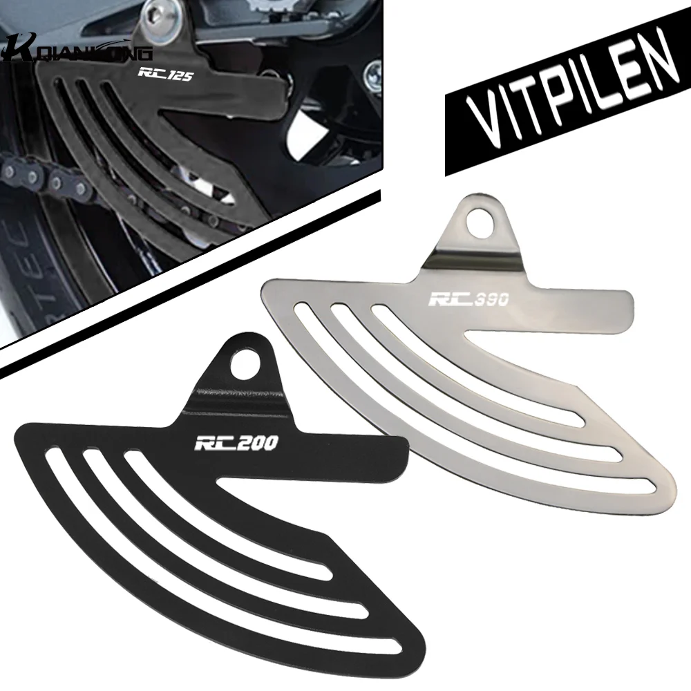 FOR RC 125/200/390 Motorcycle Toe Sprocket Guard Cover Case Saver Chain Guard for Husqvarna Vitpilen 701 Svartpilen 2014-2019