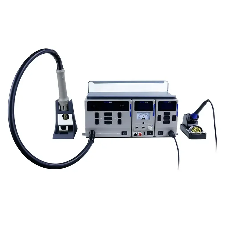 Atten Repair System Electric Iron Hot Air Soldering Stations Regulated Power Supply Ms-300 Ms300 3 in 1 Rework Station