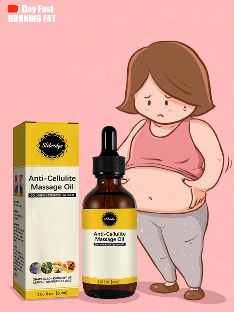 Energy fat burning body oils