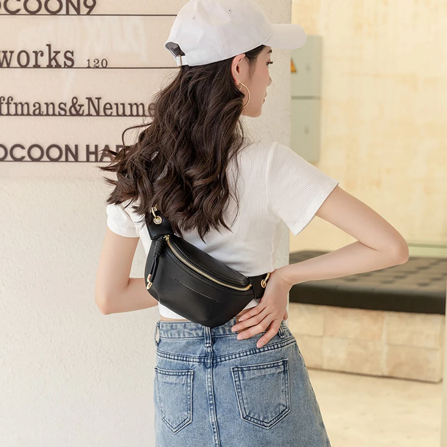 Классическая винтажная нагрудная сумка из искусственной кожи для женщин, большая вместительная регулируемая сумка с блестящей отделкой для покупок, сумка на плечо