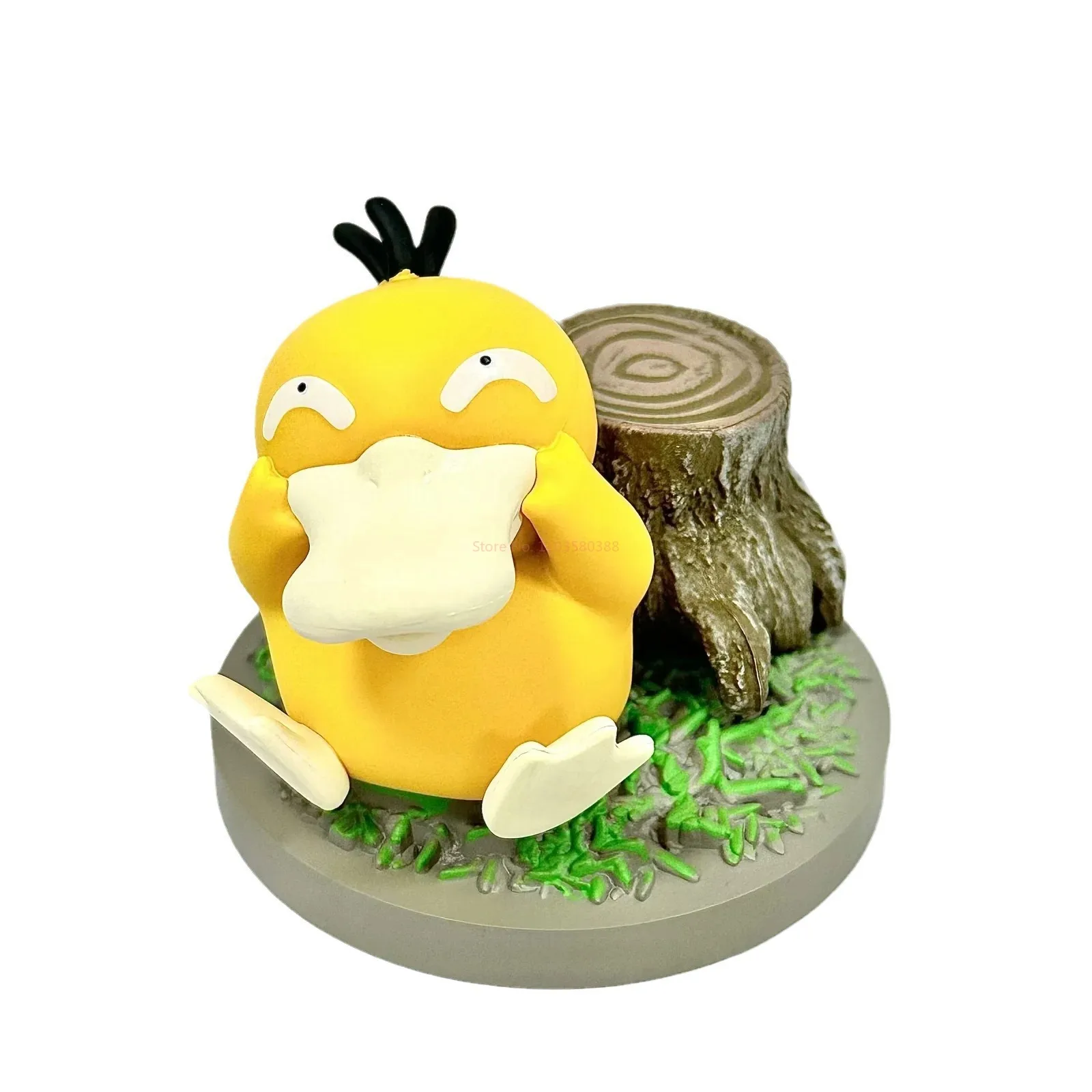 Anime Pokemon Carino Pikachu Psyduck Eevee Ho-Oh Abilità Scena Statua Figura Modello Collezione Ornamenti da tavolo Giocattoli Regalo di compleanno