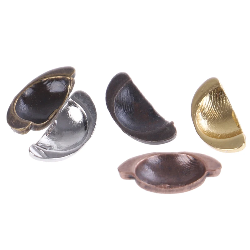 4Pcs 1:12 Dollhouse Miniature Antique Bronze Cabinet Drawer Knob Furniture Hardware Handles Wardrobe Kitchen Pulls Furniture Toy