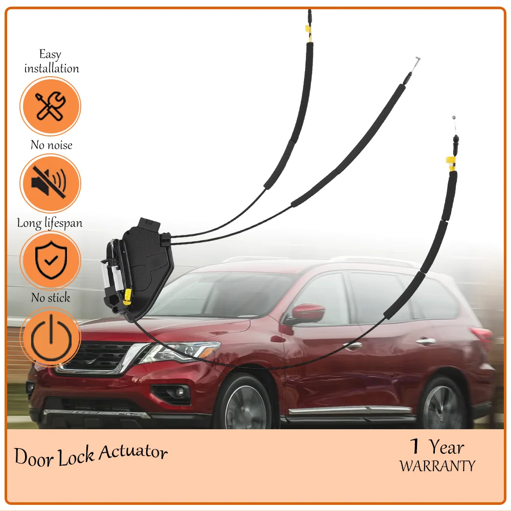 

Front Left Door Lock Actuator Replacement With Cables oem 80501-3KL0A,805019PM0A Compatible With Nissan Pathfinder 2018-2020