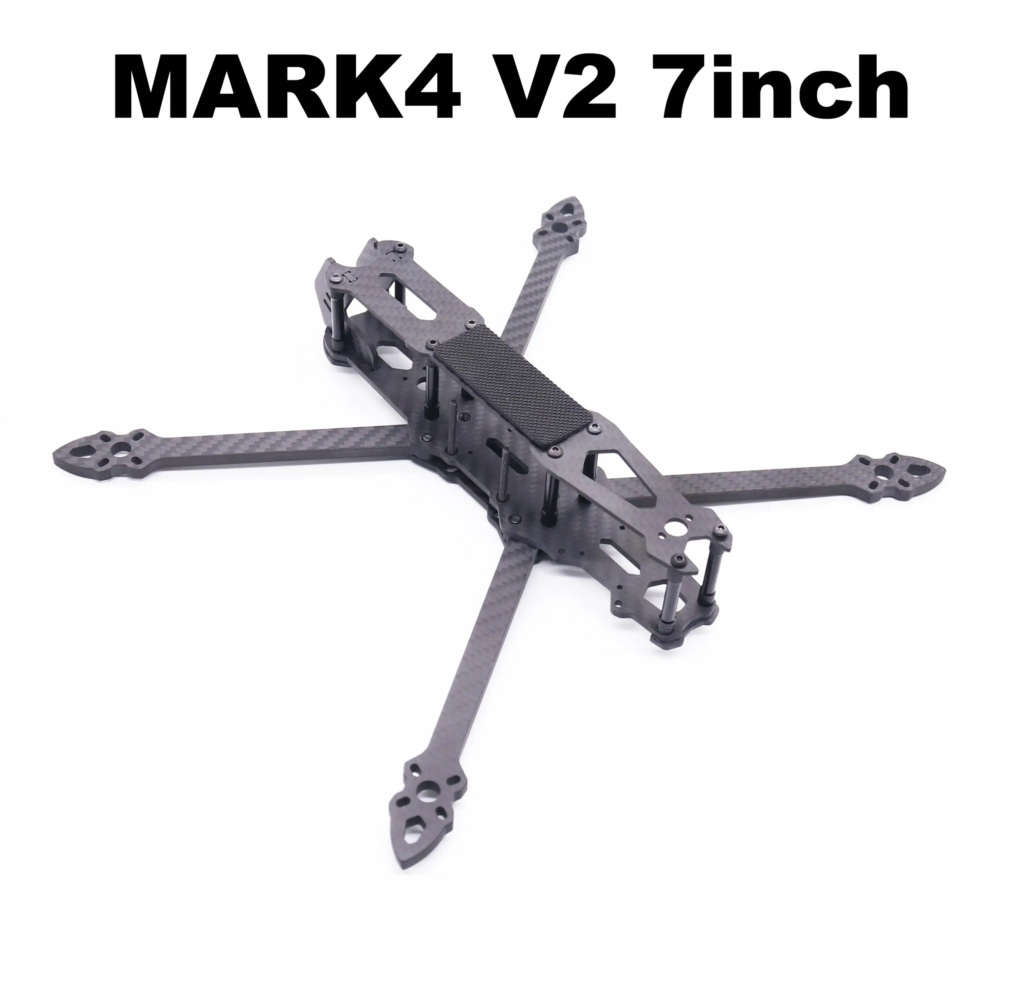 Rctosky MARK4 V2 7인치 버전 크로스 랙 드론 FPV 카본 파이버 PV 레이싱 드론 쿼드콥터 프리스타일