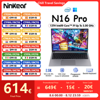Ninkear N16 Pro Laptop 32GB 1TB 13th Intel i7-13620H 16‘’ 2.5K IPS 120Hz Gaming Computer 57.75Wh Fingerprint Unlock Notebook