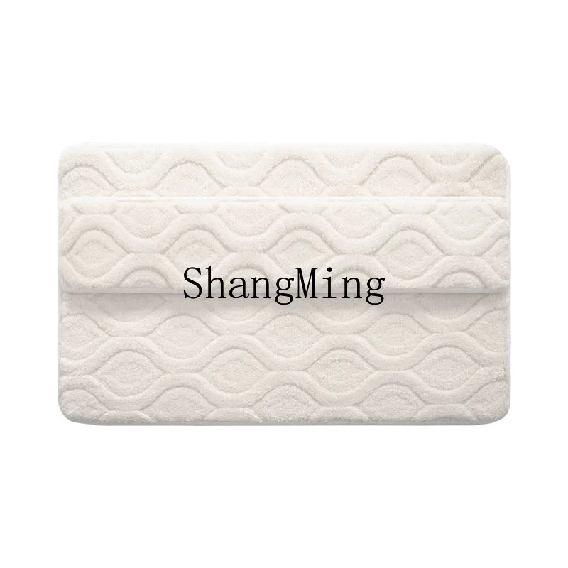 

PYH new product Shu cotton lint jacquard bathroom bathroom bathroom quick-drying floor mat bath room home door