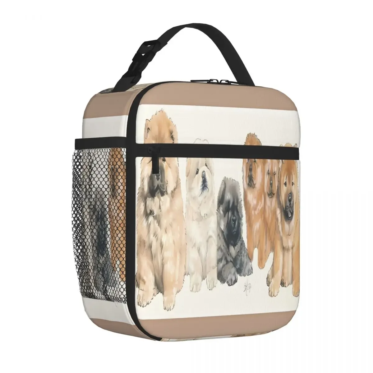 Bestselling Chow Chow Puppies Minimal Chic Insulated Food Bag Festival Outing Meal Bag