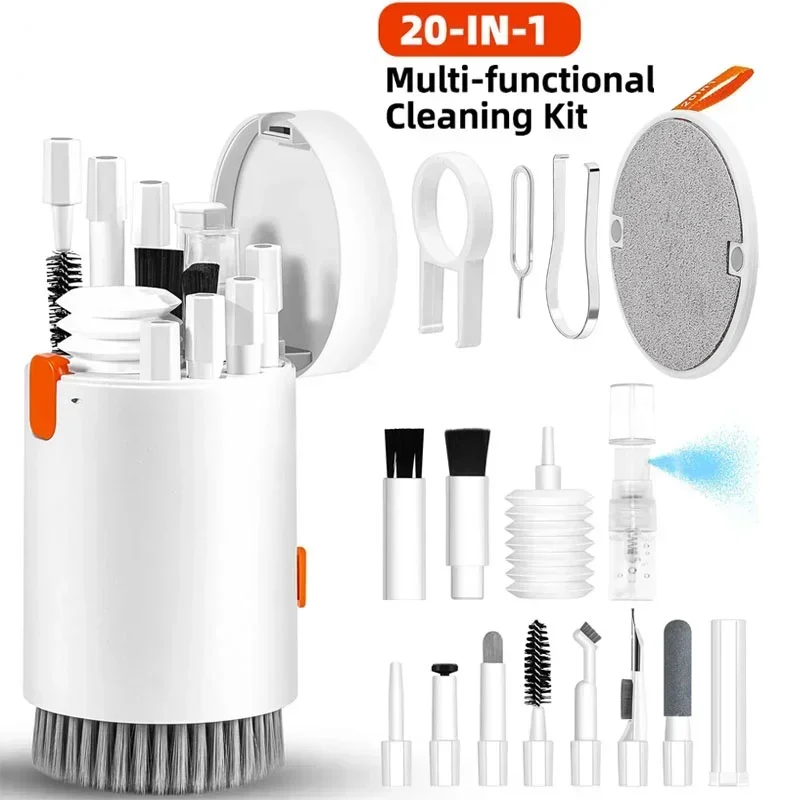 20 in 1 Multi-Functional Digital Camera Headset Mobile Phone Laptop Keyboard Cleaning Tool Set Cleaning Brush Clean Pen gadget