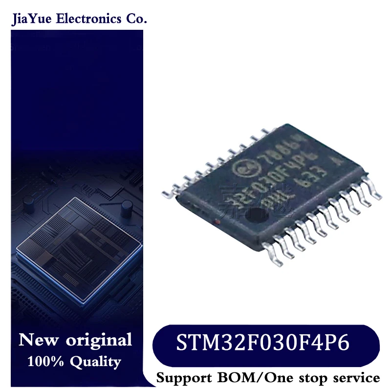 2-10Pcs 100% New STM32F030F4P6 32F030F4P6 32F030 TSSOP20 MCU Brand new original chips ic