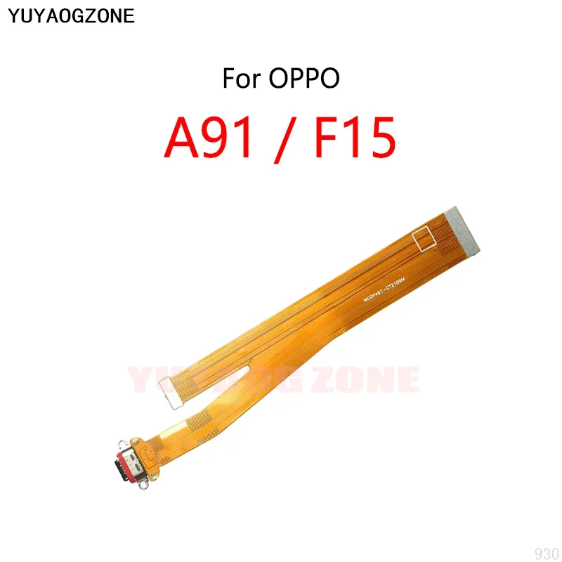 

10 pcs/lot for Oppo A91 F15 USB charging dock connector charge port socket jack plug flex cable