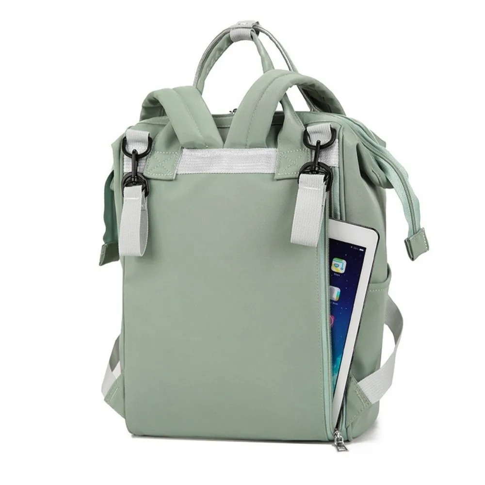 Portable Large Capacity Women's Backpack Lightweight Multi Pocket Baby Diaper Bag Wear-Resistant Waterproof Mommy Bag Teenage
