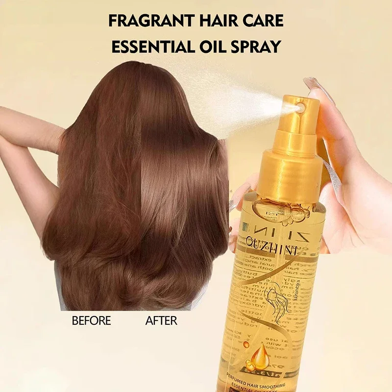 Deep nourishing hair care essential oil spray can increase luster and improve hair repair and damage Fresh fragrance Spray