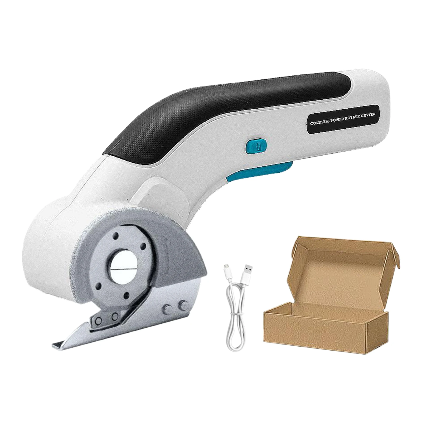 

Precision Fabric Cutting Rechargeable Electric Scissors For DIY Projects Usb Interface Charging