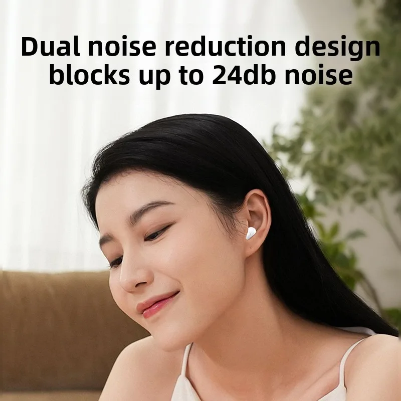 Cross-border new SK19 private model mini wireless in-ear Bluetooth headphones ultra long endurance noise reduction sleep