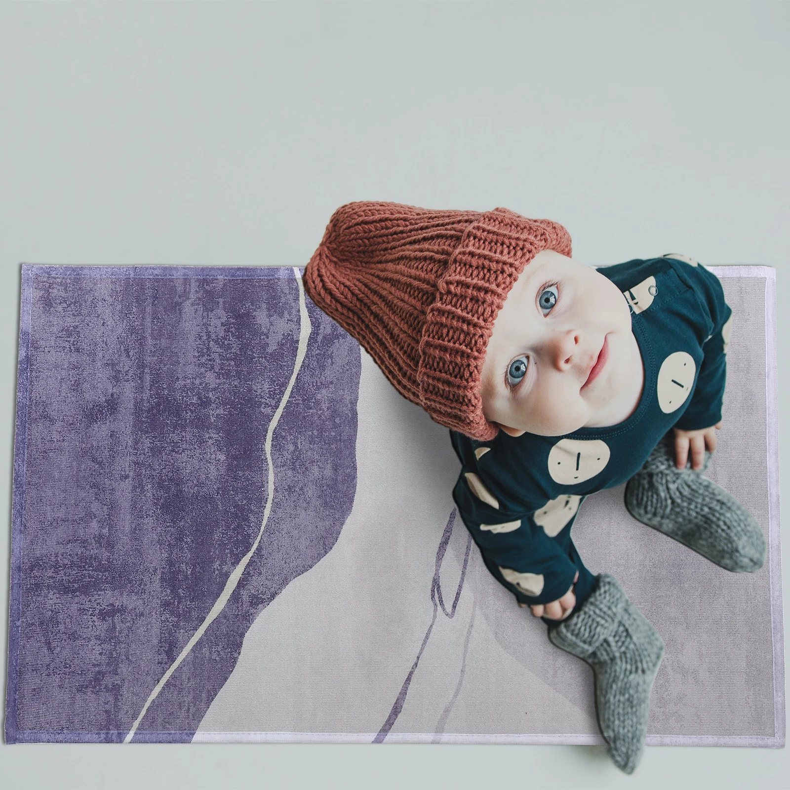 

Baby Play Mat Folding Non Slip Soft Toddler Gaming Pad for Kids Playing Comfortable Durable Lightweight Portable