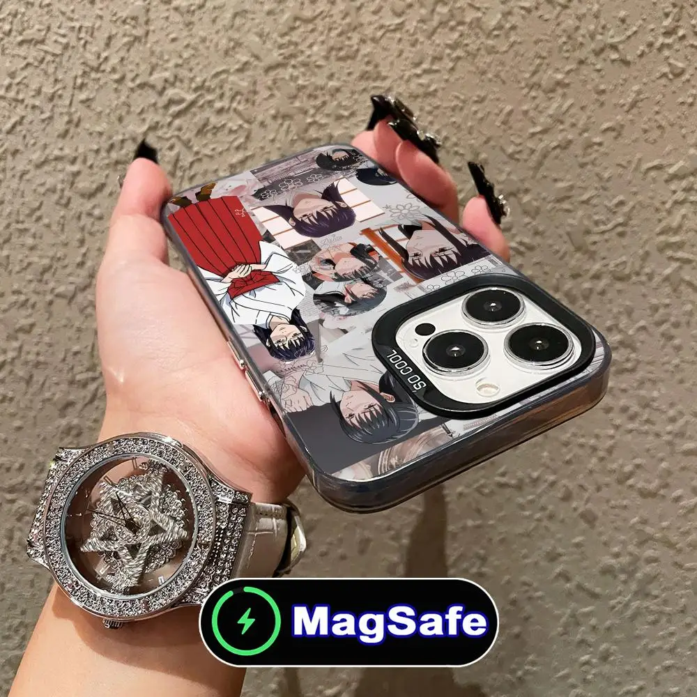 

Jujutsu Kaisen Utahime Iori Phone Case for iPhone 16 15 14 13 12 11 X XR XS 8 7 Pro Max Plus MagSafe Colored Pretty Smartphone