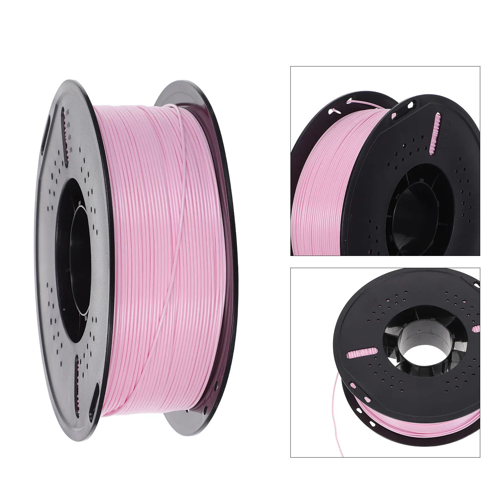Petg Filament 1Kg Pink 1.75mm High Impact Strength Moistureproof Smooth Surface Easy Use for 3D Printing Functional Parts