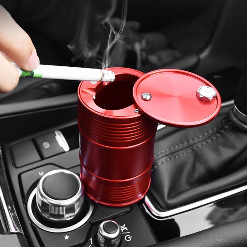 Portable Car Ashtray Auto Universal Ashtray Cigarette Ash Holders Cup Car Interior Decor for Dodge RAM 1500 2500 3500 Accessorie