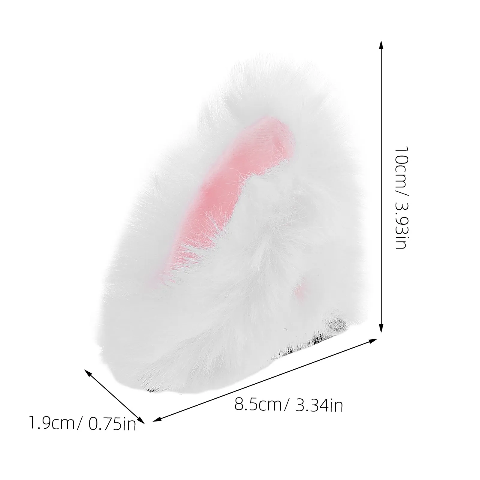 2Pcs Ear Decoration for Motorbike Scooter Electric Bike Stylish Fun Accessory Versatile Fit Secure Suction Mount