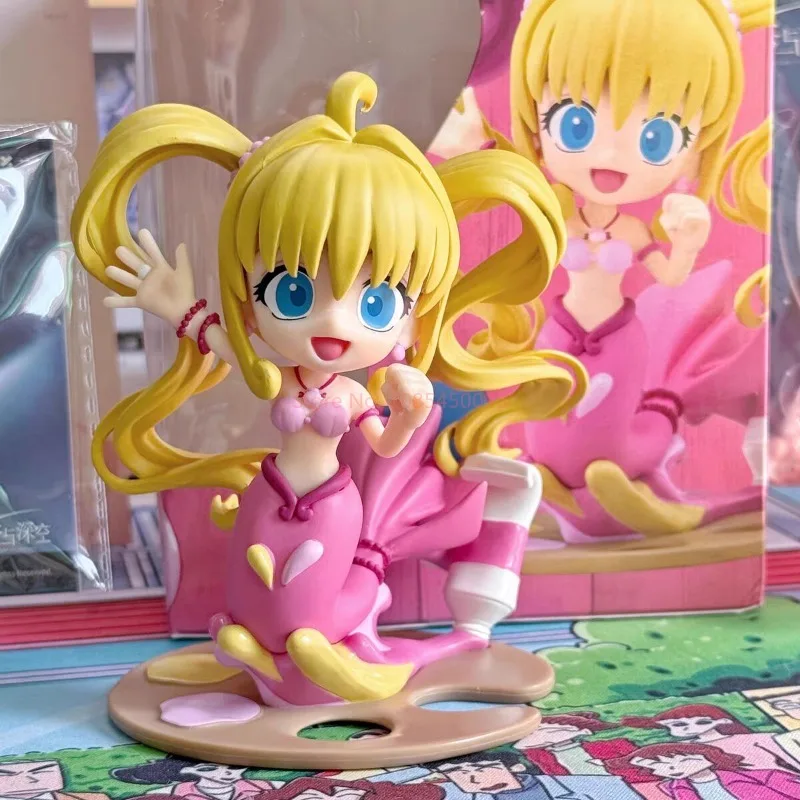 

Original Mermaid Melody Nanami Luchia Hanon Hosho Toin Rina Anime Figure Q-Version Model Toys Desktop Ornaments Surrounding Gift