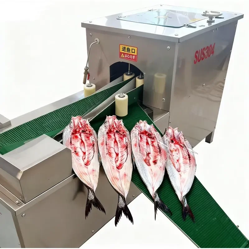 

Automatic Open Back Belly Fish Scaling & Killing Machine for High Efficiency Cleaning in Food Processing