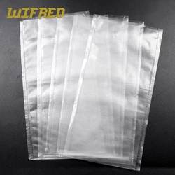 Wifreo 500PCS 7X10cm 7x15cm 8x12cm 12x16cm 5x10cm PVA Carp Fishing Tackle Bags PVA Mesh for Carp Coarse Boiler Granules Baits