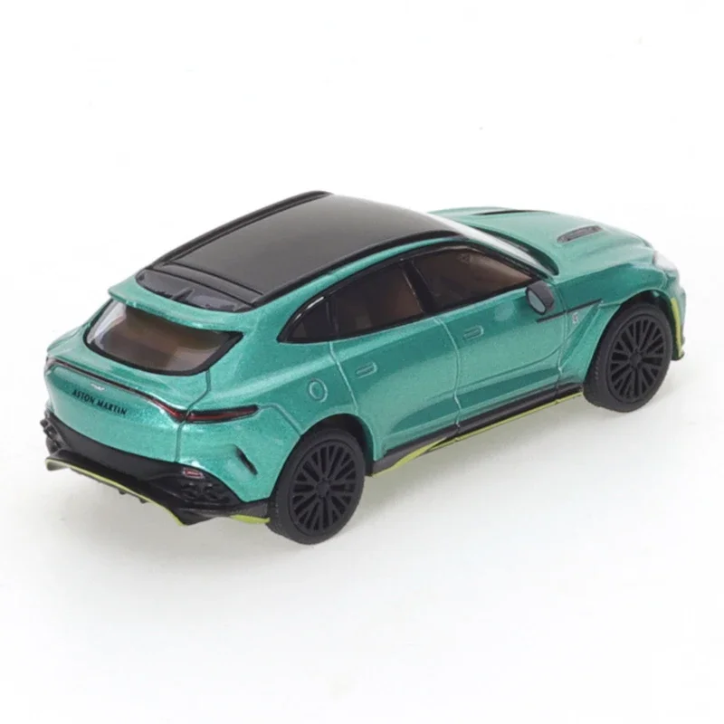 Xcartoys Poprace 1/64 Aston Martin Dbx Race Groene Auto Legering Motorvoertuig Diecast Metalen Model Kids Kerstmis Speelgoed Voor Jongens