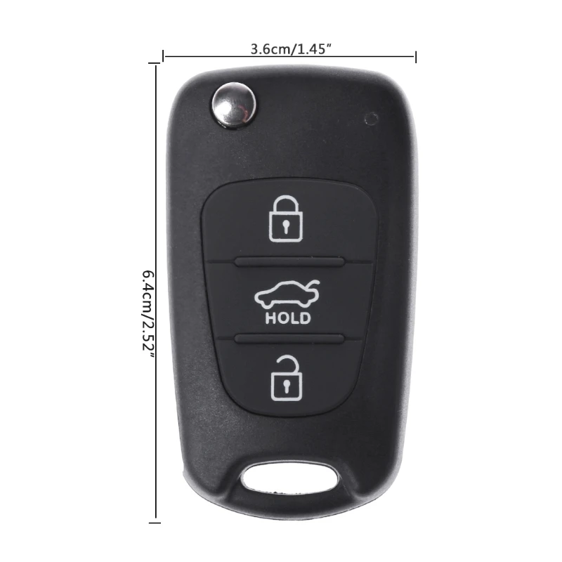 3 Button Remote for Key for Case for Shell for Rondo Sportage for S