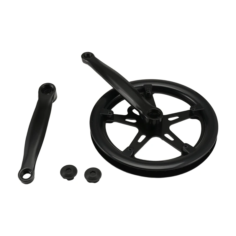 ●46T 170Mm Bicycle Crankset Hollow Tooth Plate Bike Crank Set
