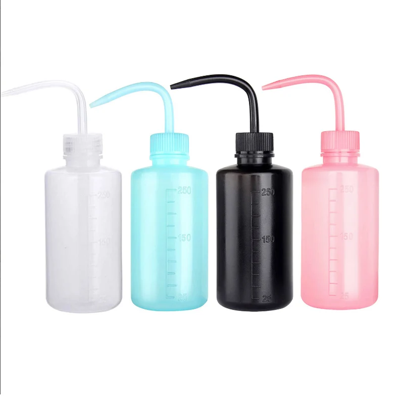 Plastic Tattoo Bottle Diffuser Squeeze Container Jar Green Soap Supply Wash Squeeze Bottle Lab Non-Spray Tattoo Accessories