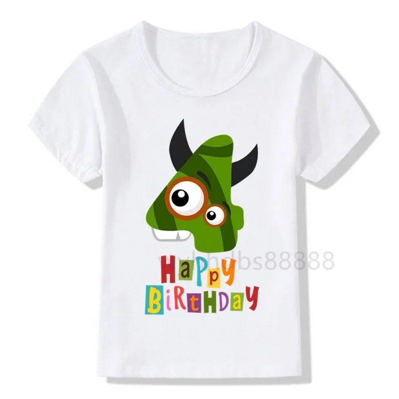 

Funny Number Boy Birthday Number Printed T-shirt Kids Birthday T-shirt Boys and Girls Fun Number Gift T-shirt Gift