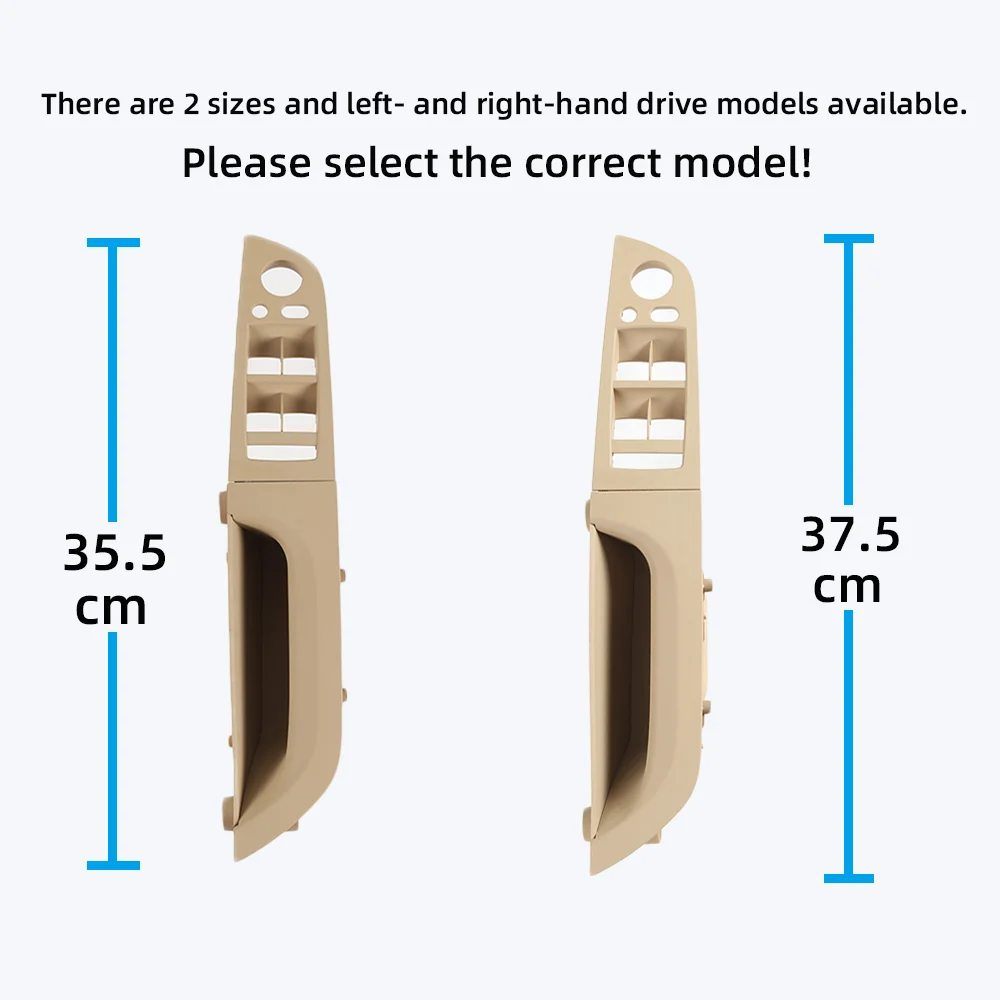 E90 E91 Ersatz-Türgriff für Linkslenker und Rechtslenker, Innenraum-Türgriff-Ersatz für BMW 3er-Serie 316 318 320 325 328i 2004-12 – Detail 2