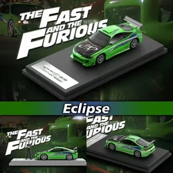 **Pre Sale**FS 1:64 Eclipse D30 Robocar FNF Green Diecast Diorama Car Model Collection Miniature Fast Speed