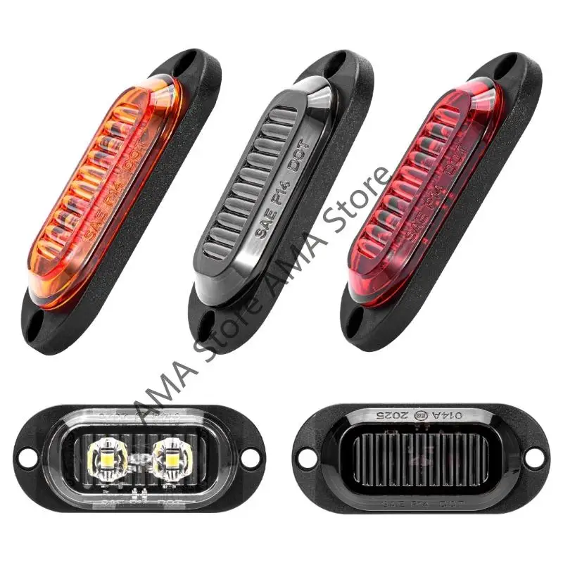 

X7JF Светодиодные полоски маркерная лампа для грузовика прицепа 12-24V