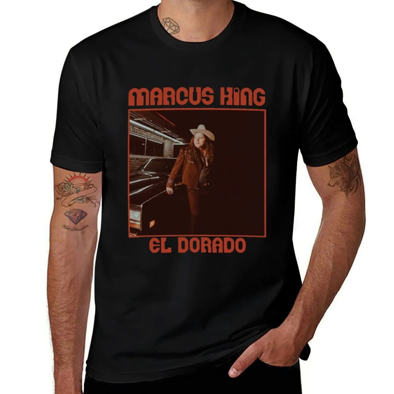 

the marcus king band T-Shirt t shirt man luxury cotton t shirt pack T-Shirt