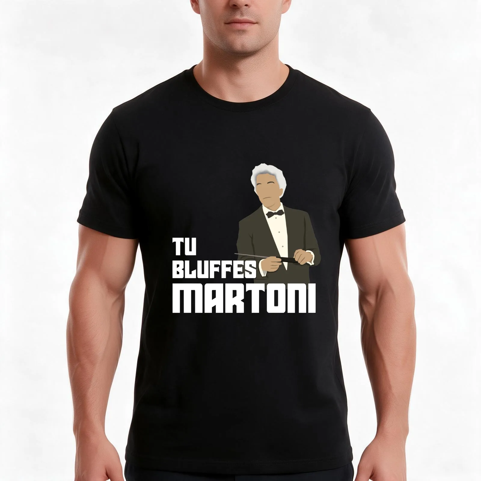 MARTONI T-Shirt, Summer Casual Cotton Tee, Oversized Streetwear Tops, Vintage Graphic Print, Loose Fit Short Sleeve, 100% Cotton