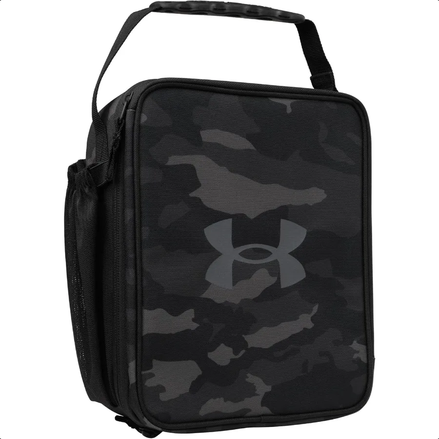 

UA Scrimmage 3 Lunchbox Black Woodland Camo OSFA