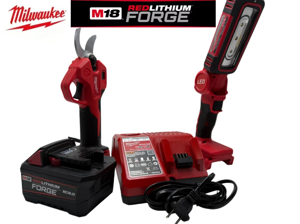 

Milwaukee M18 8000aAh Battery Fits Caulk & Adhesive Gun Wet/Dry Vacuum Laminate Trimmer / Route Overhead Cable Cutter
