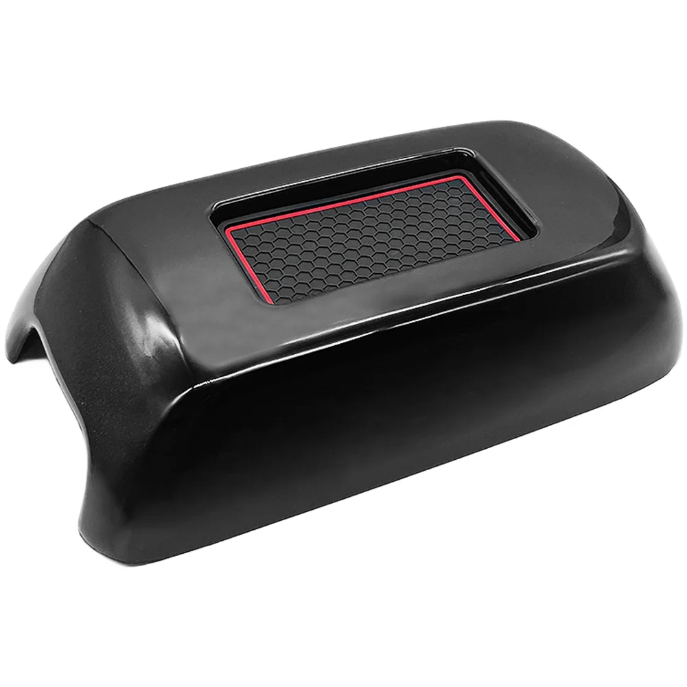 Armrest Box Decal Carbon Fiber Armrest Cover For Car Cabin Refinement Water-transfer Printing Stain-resistant Coating