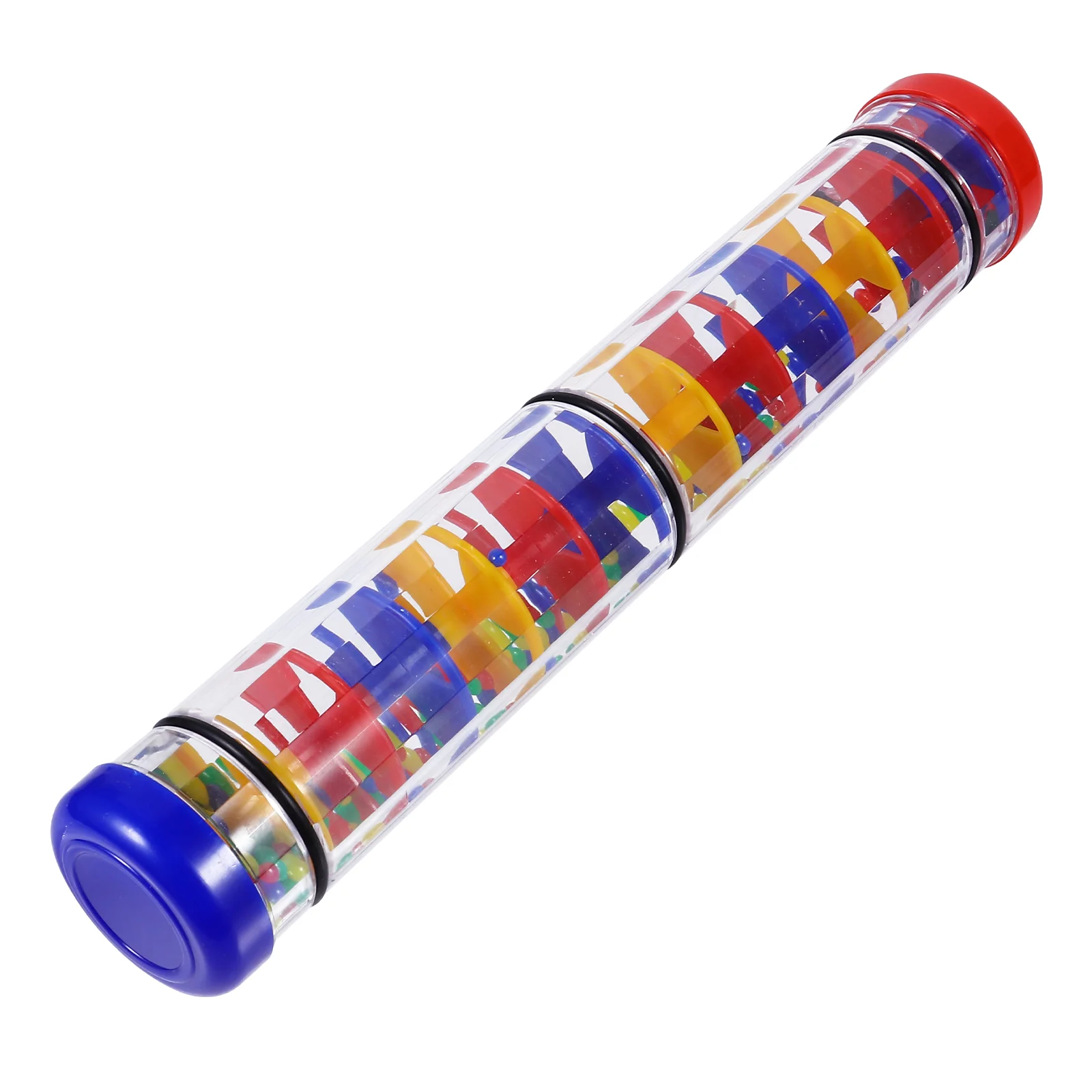 Rammelaar Muziekinstrument Percussie Peuter Speelgoed Regenstok 20X5Cm Plastic Sensorische Voor Baby 'S Regenmaker Stokken Buis Shaker