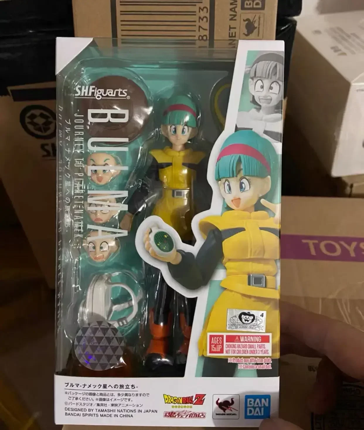 100% Original Bandai Shf Sh Figuarts Dragon Ball Bulma Journey To Planet Namek Action Figures Anime Model Toys Figura Pvc Gifts