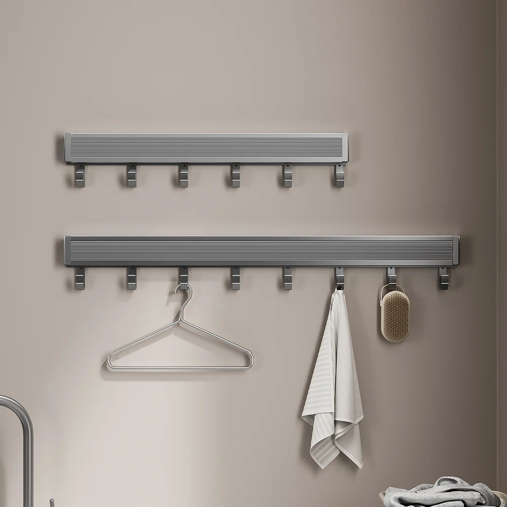 Shelf Foldable Wall Shelves Holder Organizer Retractable Laundry Drying Storage Racks Gap Shelf For Bathroom Balcony