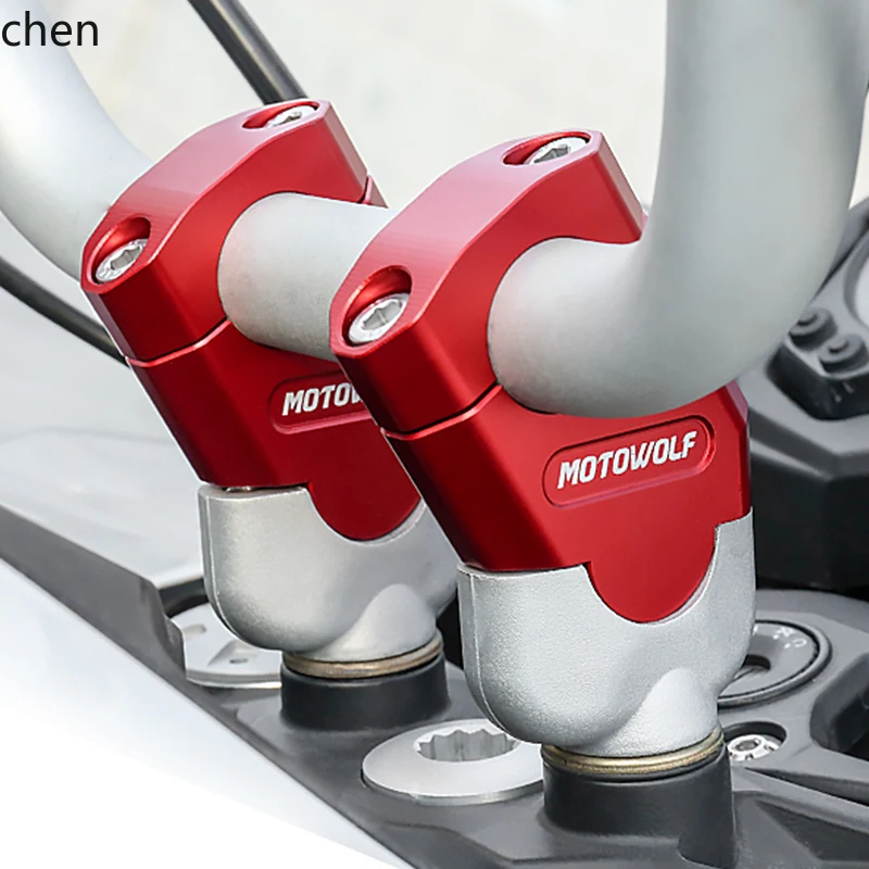 

HXL Motorcycle Heightening Device Handlebar Heightening Code Rearward Shifting Heightening Extension Modification Accessories